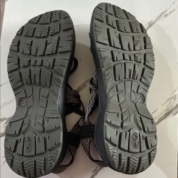 Chaco Black Adventure Sandals with Adjustable Straps - Picture 6 of 7